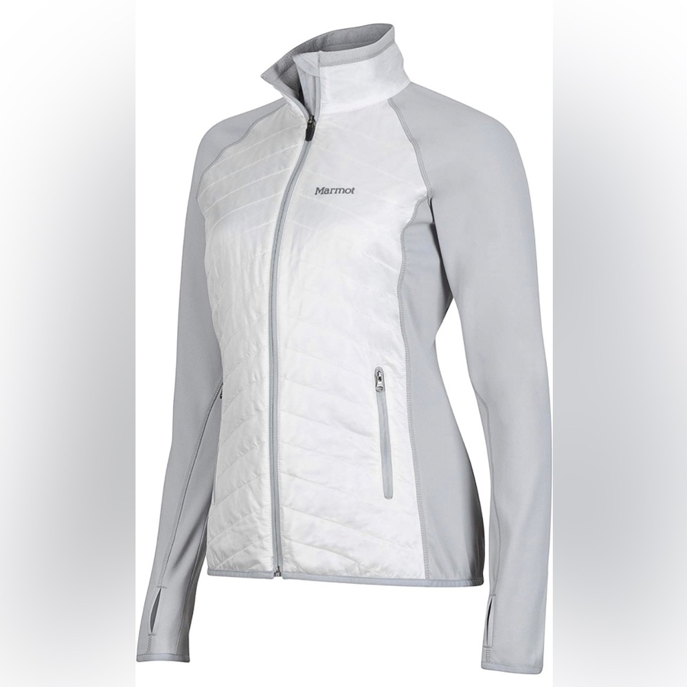 Marmot Women’s Variant Jacket, Medium, Bright Steel/White, LIKE NEW, no stains